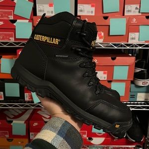 Caterpillar Men Resorption Waterproof Composite Toe Work Boot Shoes